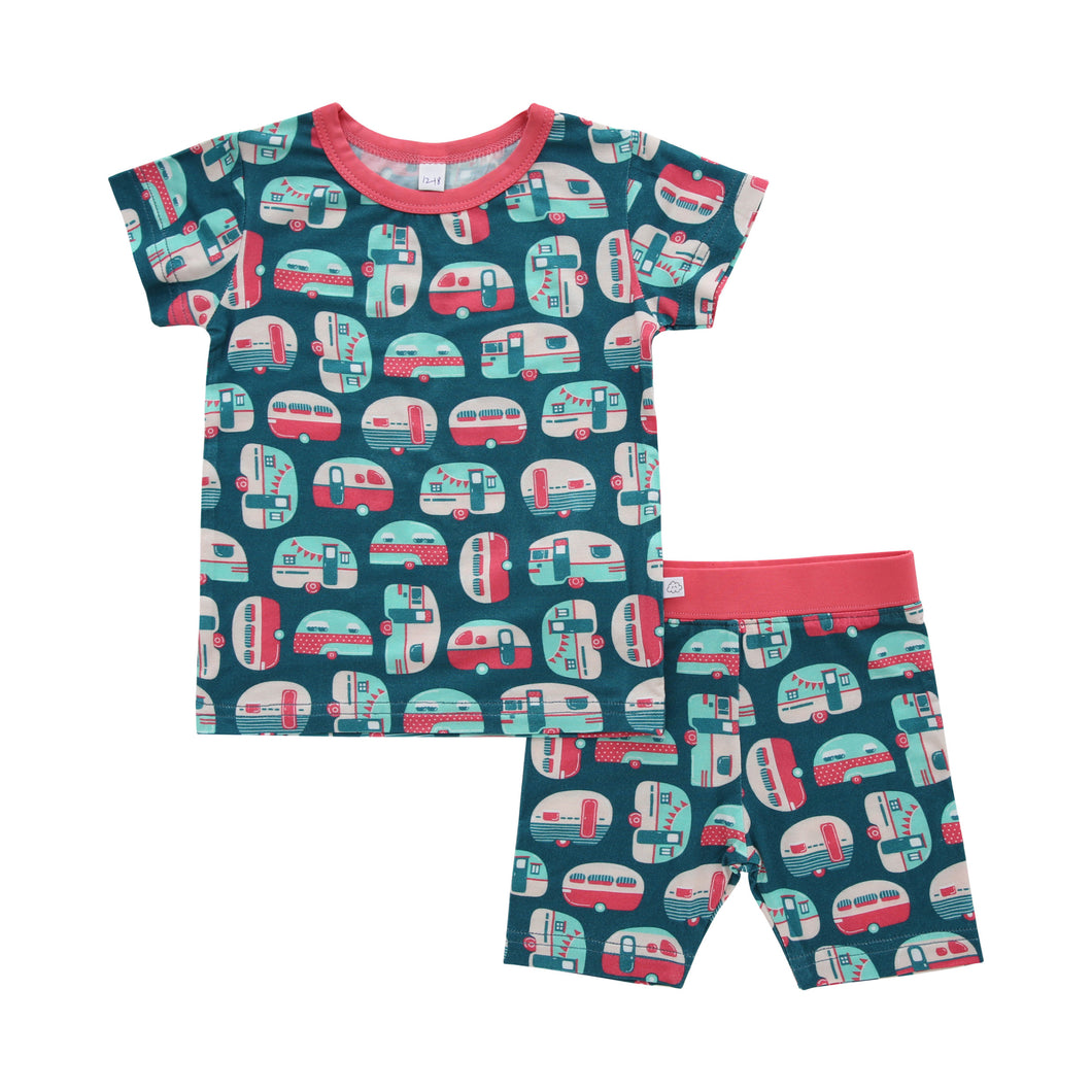 Happy Camper Short PJ Set